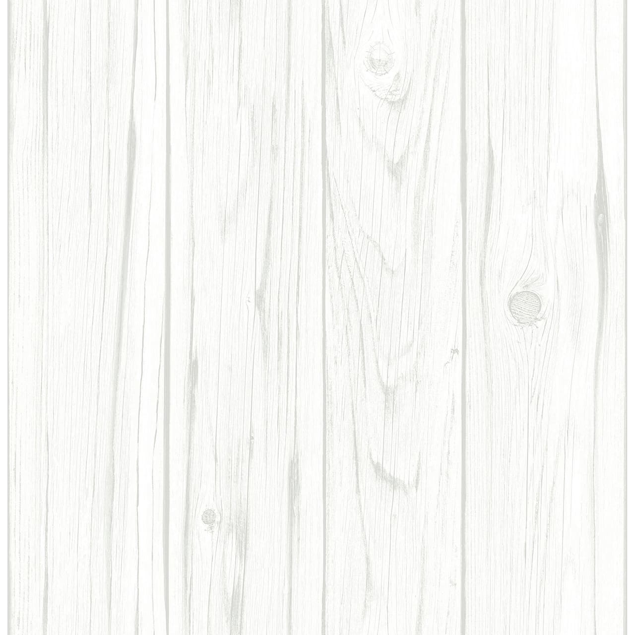 InHome White Barnwood Peel & Stick Wallpaper